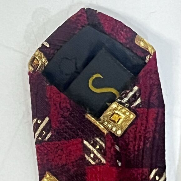 Vintage Robert Talbott Culwell & Son Hand Sewn Silk Tie Made in USA - Picture 6 of 10